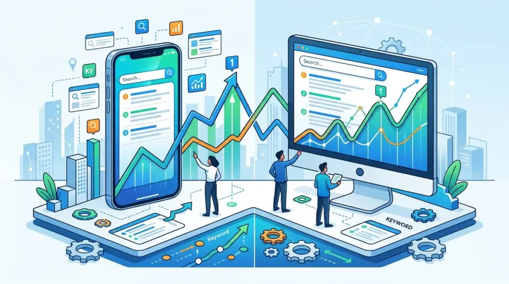 How to Track Google Mobile Rankings vs Desktop Rankings