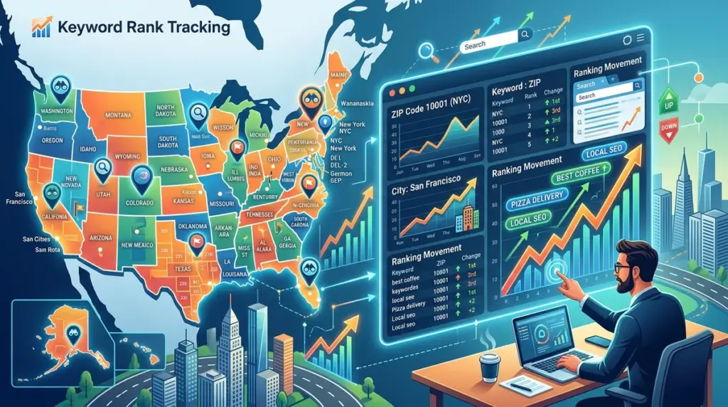 How to Track Rankings by City and ZIP Code