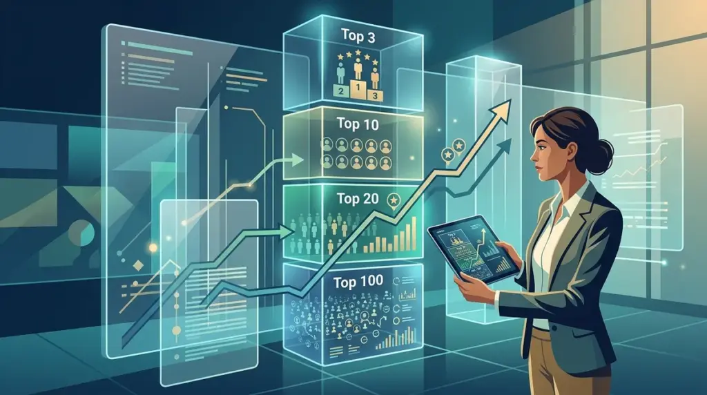 How to Track Top 3, Top 10, Top 20, and Top 100 Rankings
