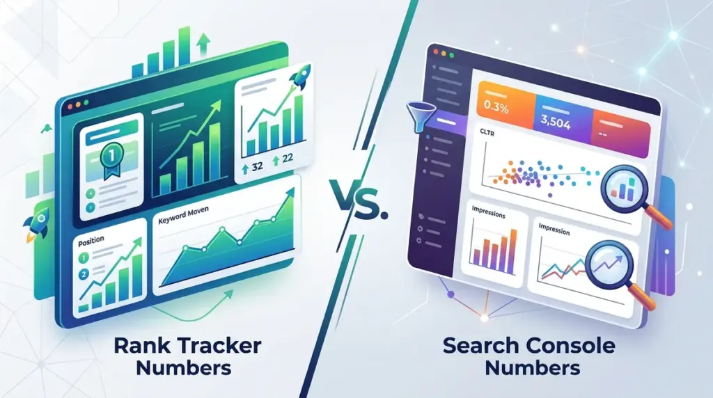 Why Your Rank Tracker and Search Console Numbers Differ